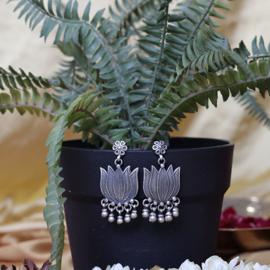 Amara Essential Lotus Necklace with Ghungroo