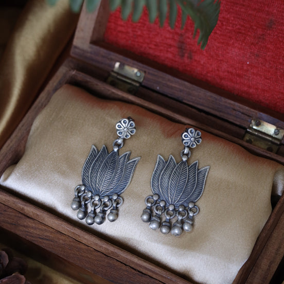 Amara Essential Lotus Necklace with Ghungroo