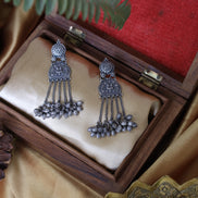 Taaraasya Signature Earrings with Motif and Ghungroo