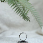 Taaraasya Signature Ring with Floral Motif