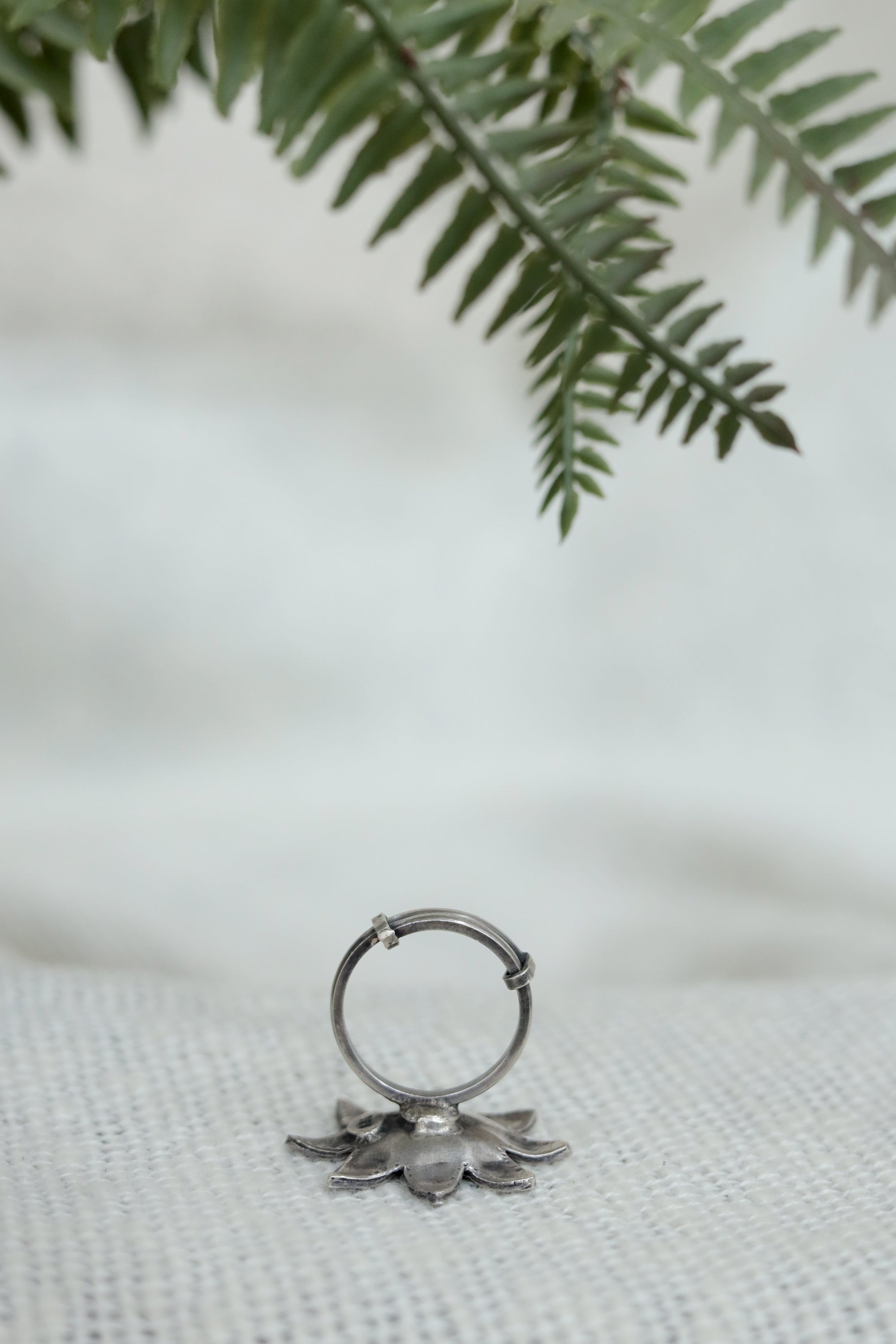 Amara Everyday Essential Ring with Red Stone