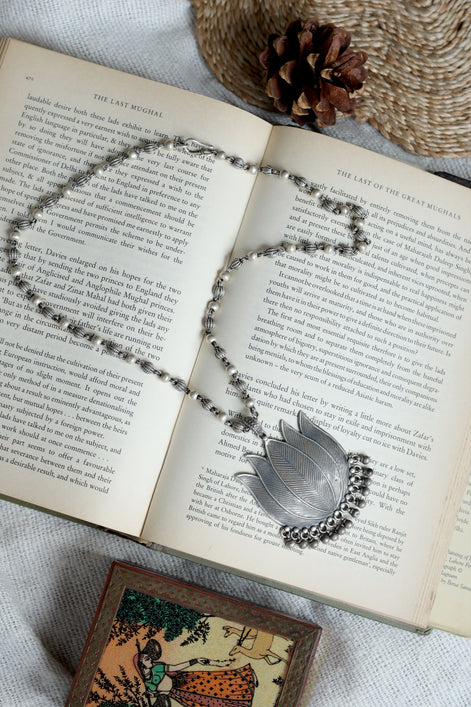 Amara Essential Lotus Necklace with Ghungroo