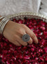 Taaraasya Signature Ring with Floral Motif