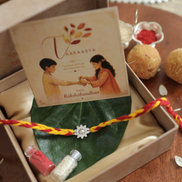 Kusum - The Eternal Bloom Rakhi