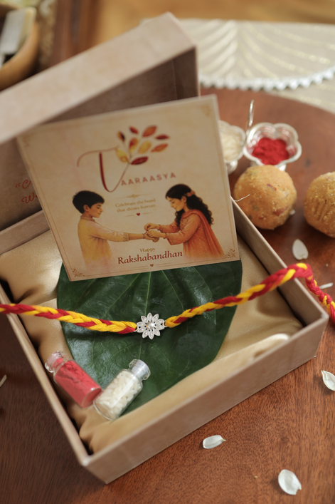 Kusum - The Eternal Bloom Rakhi