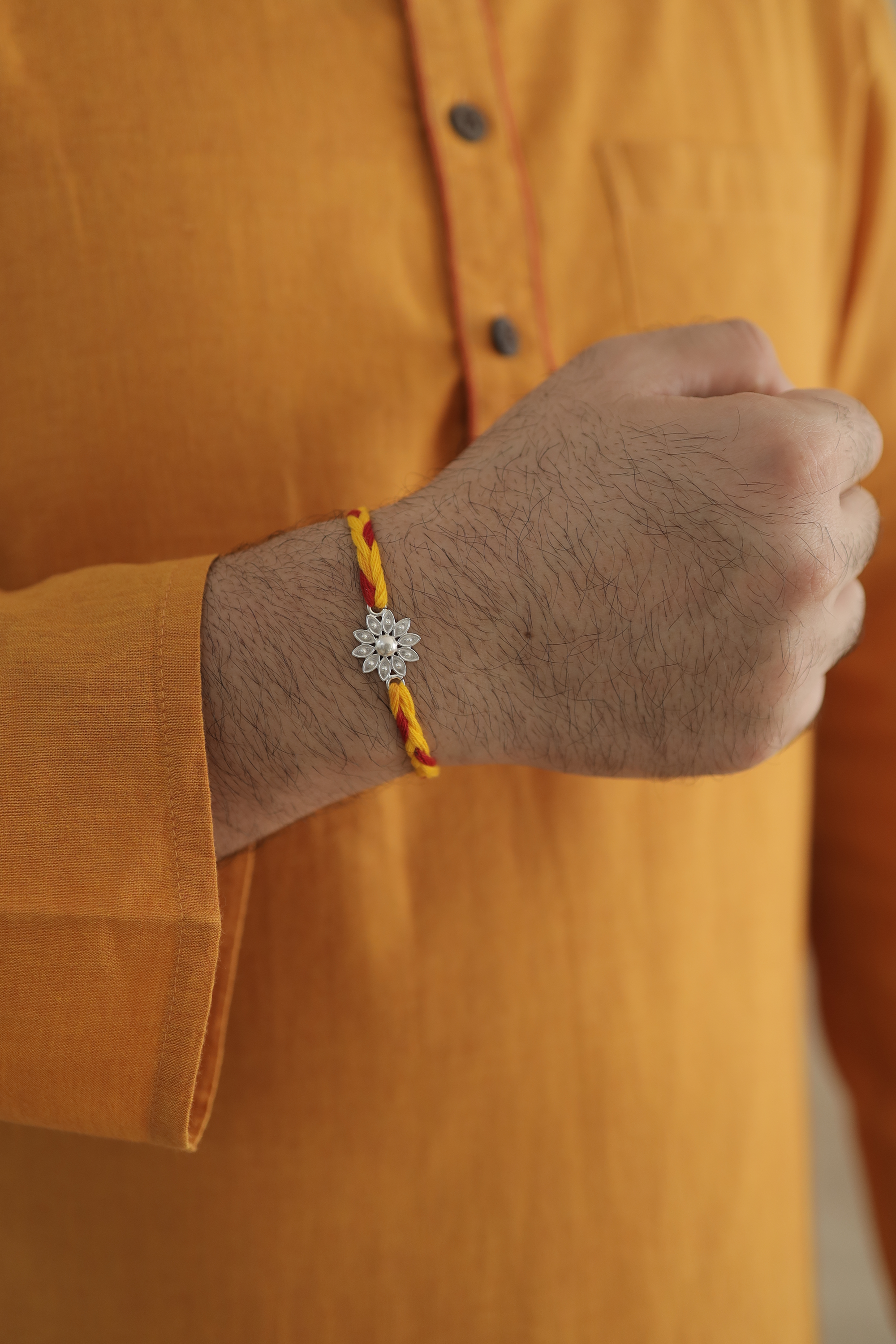Kusum - The Eternal Bloom Rakhi