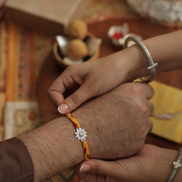 Kusum - The Eternal Bloom Rakhi