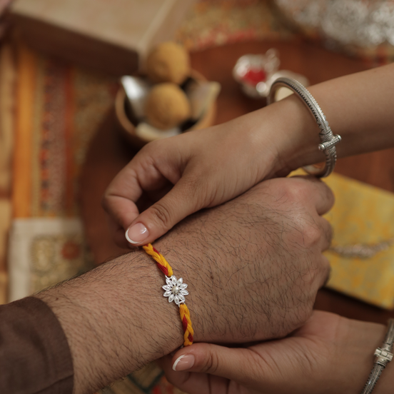 Kusum - The Eternal Bloom Rakhi