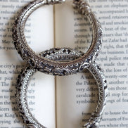 Nayantara Timeless Kada with Embossed Floral Motif