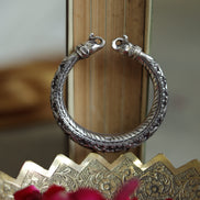 Nayantara Timeless Kada with Embossed Floral Motif