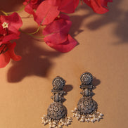 Nayantara Timeless Earrings with Pearl