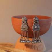 Taaraasya Signature Earrings with Motif and Ghungroo