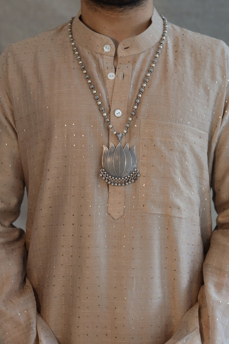 Amara Essential Lotus Necklace with Ghungroo