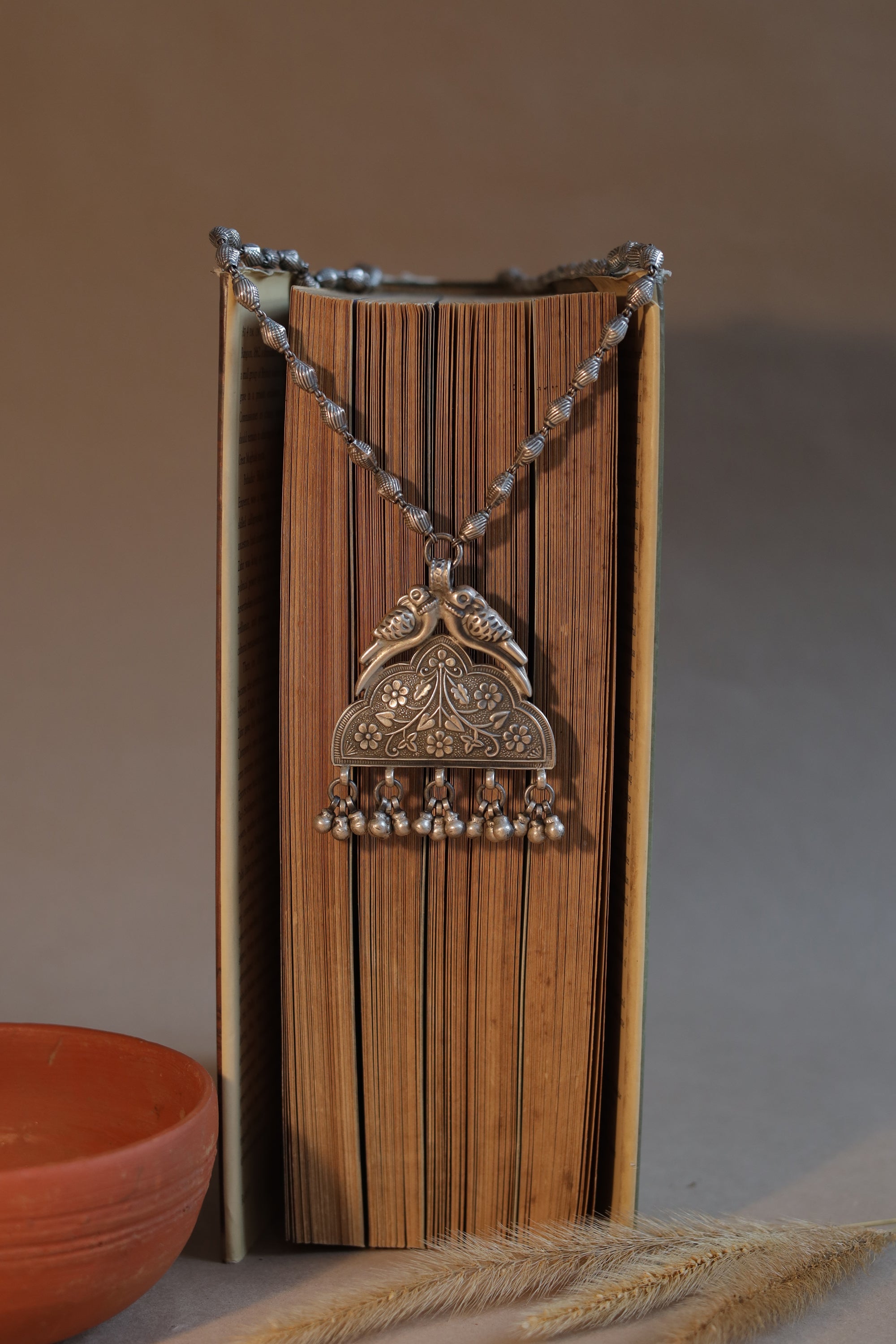 Amara Classic Necklace with Birds and Ghungroo