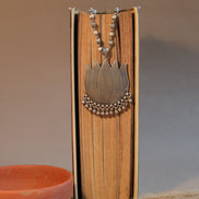 Amara Essential Lotus Necklace with Ghungroo