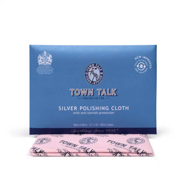Town Talk Anti-Tarnish Silver Polishing Cloth