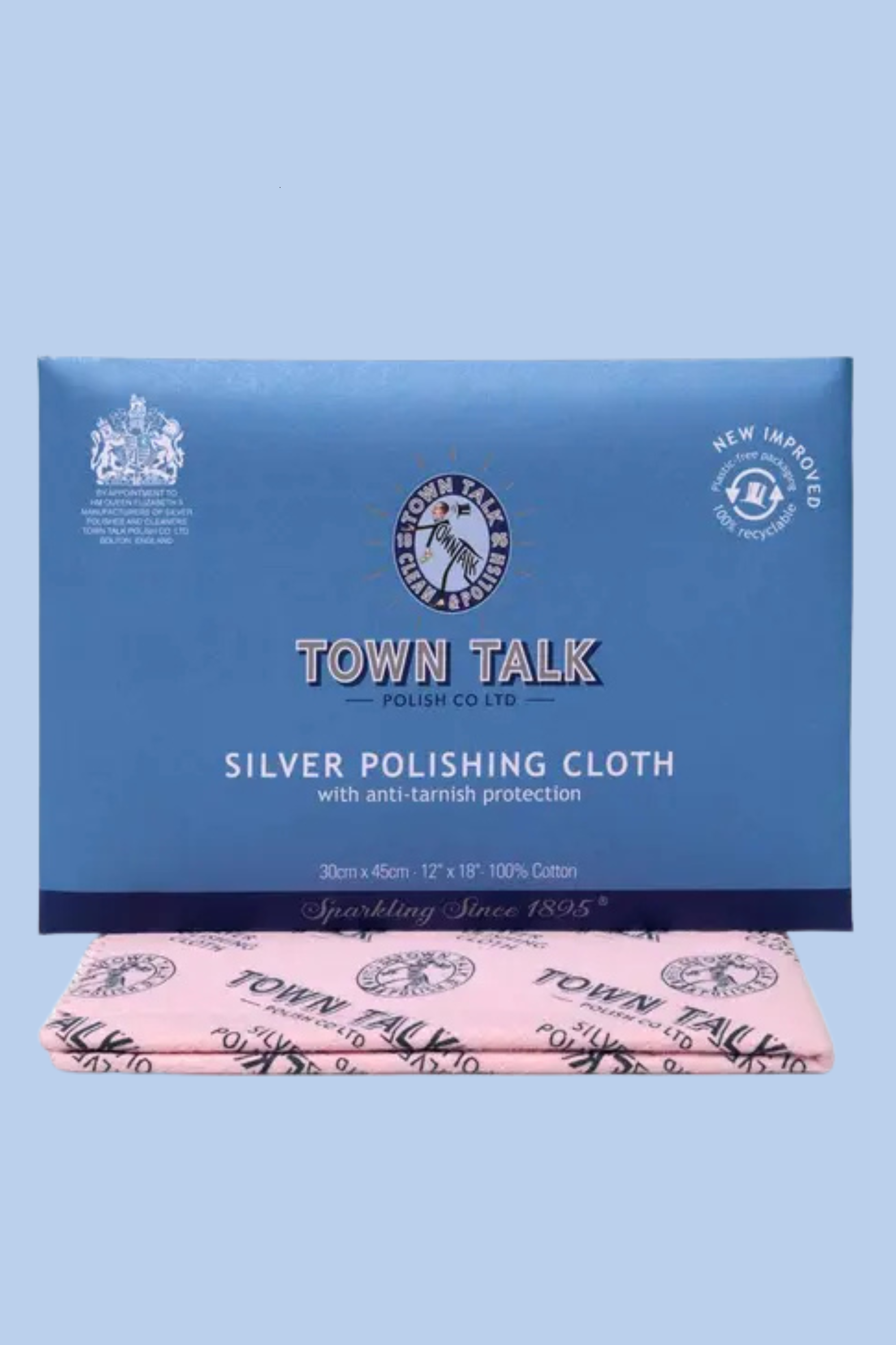 Town Talk Anti-Tarnish Silver Polishing Cloth