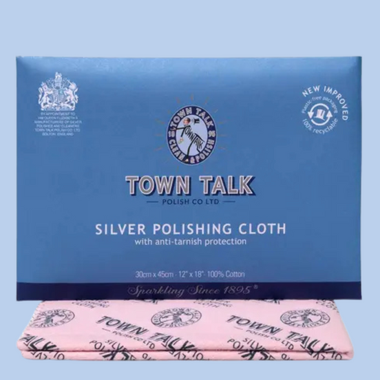 Town Talk Anti-Tarnish Silver Polishing Cloth